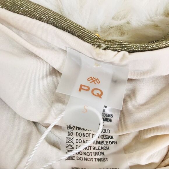 ANTHROPOLOGIE PilyQ Haven Wave Metallic Teeny Bikini Bottom Small Large‎ New - Picture 6 of 9